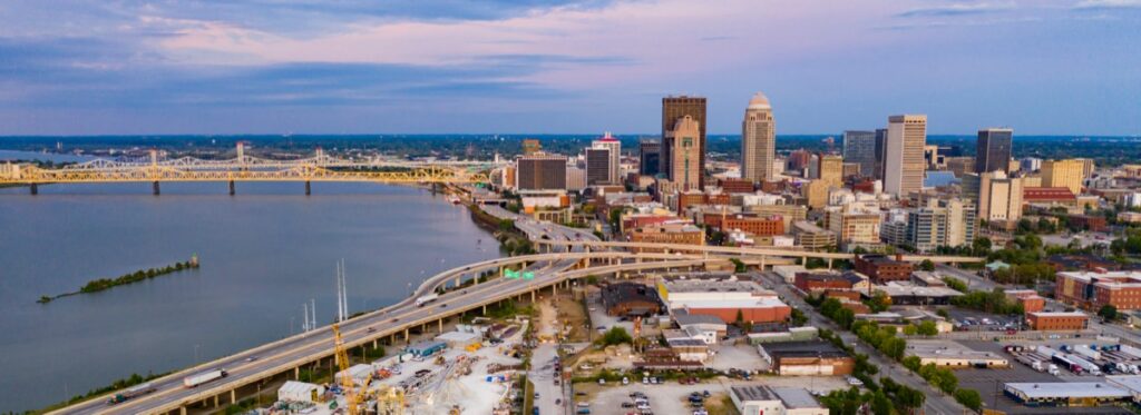 Louisville service area